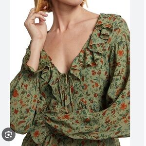 NWT Reformation WYN Blouse Top